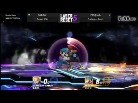 Laser Reset 5 - Smash 4 Singles - Nabster vs. PCS | Nab - Losers Semis