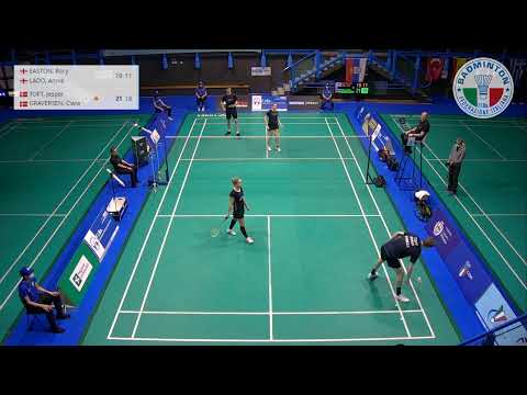 Italian International 2021 - finals | Easton/Lado (ENG) vs Toft/Graversen (DEN) | XD