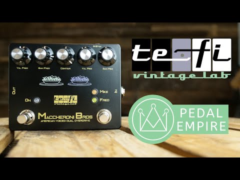 TeFi Vintage Maccheroni Bros Dual Overdrive - Pedal Empire