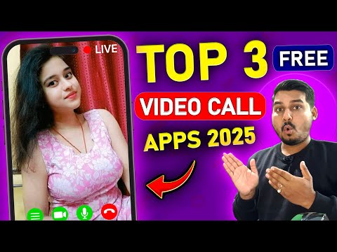 Top 3 Free Video Call Apps | Free Video Call Apps | Video Call App 2025 | 2025 best video chats apps