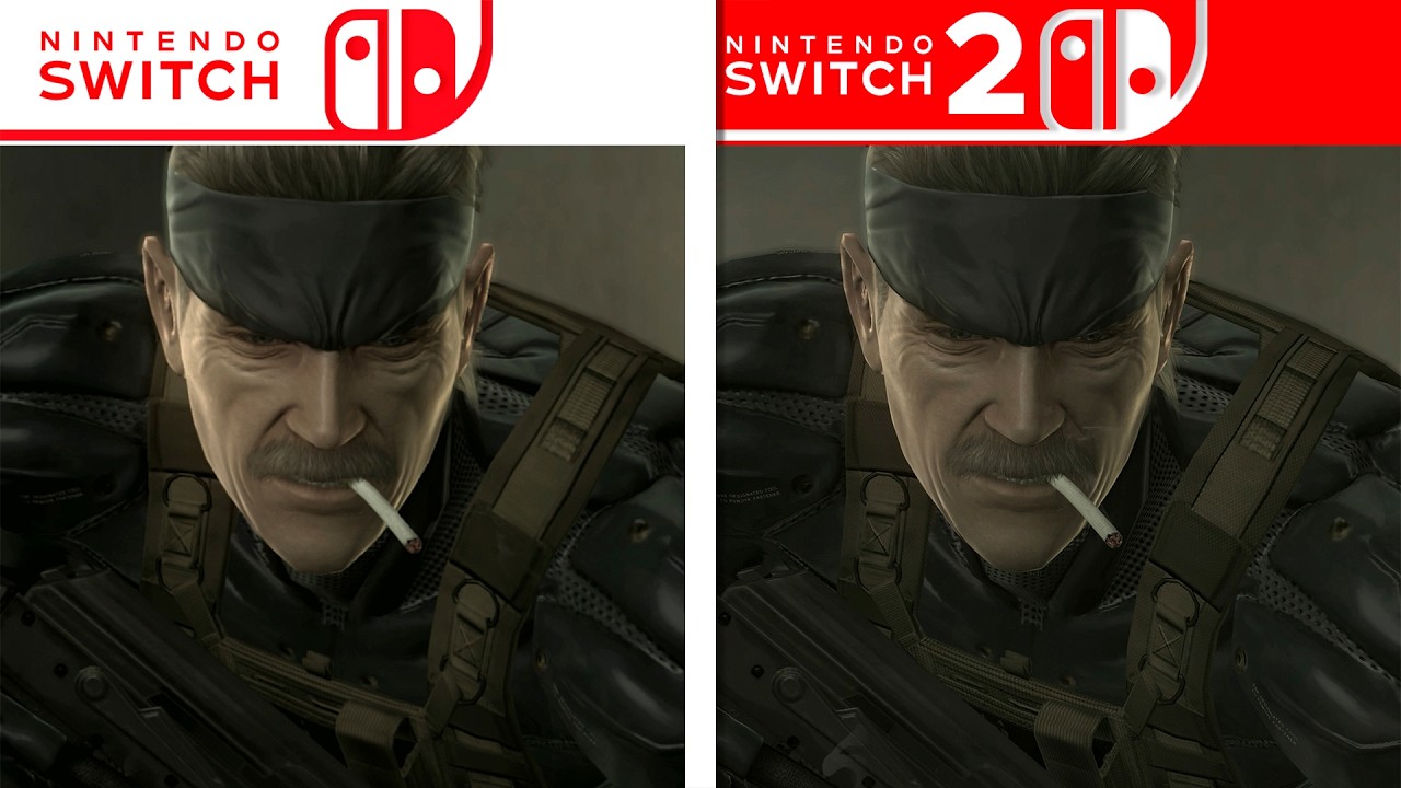 Metal Gear Solid 4 | Switch vs Switch 2 | Final Graphics Comparison