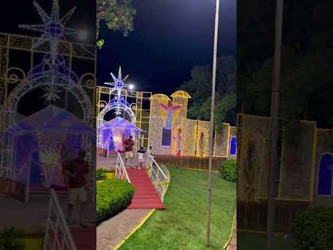 Decoração natalina de Luzilândia PI