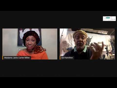 Ed Hamilton International Sculptor! Dinner guest on "Guess Who's Coming to Dinner"