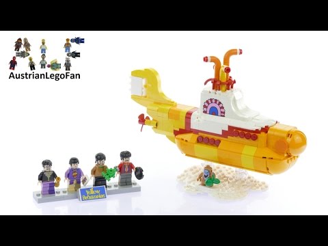 Vidéo LEGO Ideas 21306 : The Beatles Yellow Submarine