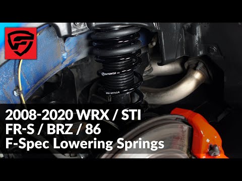 FactionFab F-Spec Lowering Spring Overview and Install