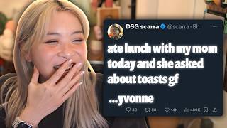 Yvonnie Reacts to Scarra's Tweet
