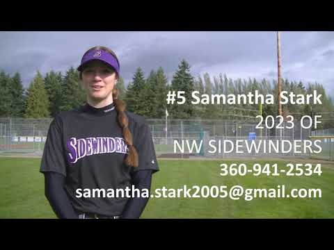 Samantha Stark Softball Skills Video