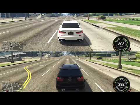 GTA GO _ BMW G20 FT VS BMW X5 E70 FT (DRAG RACE)
