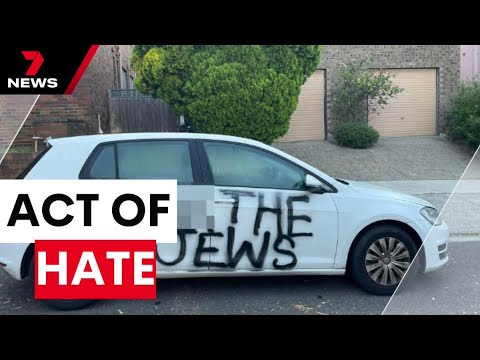 Sydney’s Jewish community shocked by another anti-semitic act | 7NEWS