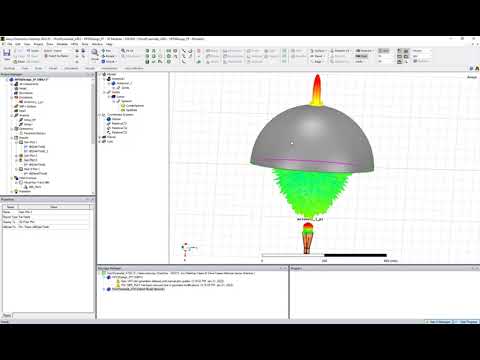 Dielectric Lens Antenna using Ansys HFSS SBR