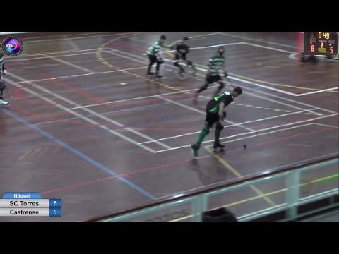 Jogo Hóquei Patins Sub-20 SC Torres X Castrense