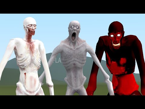 OLD SCP-096 VS SCP-096:SL VS SCP-096 ULTIMATE!! Garry's Mod [SCP Foundation]