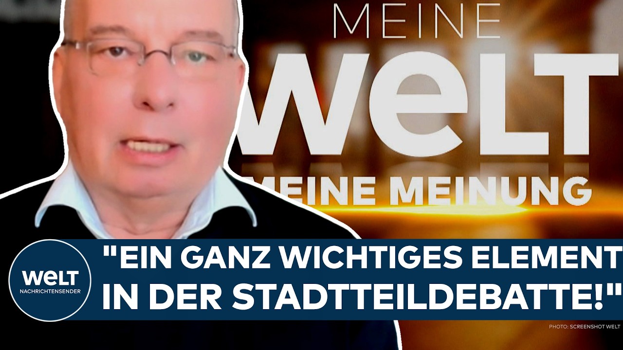RAINER WENDT: "Ein ganz wichtiges Element in der Stadtteildebatte!" MEINE WELT - MEINE MEINUNG
