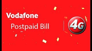 How to check or see Vodafone Postpaid Bill