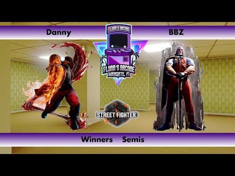 Flynn's Arcade 091 Street Fighter 6 Winners Semis - Danny (Ken) VS BBZ (JP) Tournament 2023