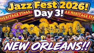 New Orleans Jazz Fest 2026 Day 3! All The Highlights! Feat: Stevie Nicks, Nas, & The WILDEST FOOD! #neworleans #jazz #festival #NOLA gameplay video by alucas, 50:56 duration