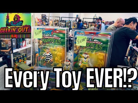 I check out a new toy convention that literally has everything  - Geekin’ Out 2026! 
