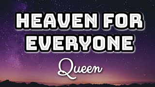 Queen - Heaven For Everyone (Lyrics Video) 🎤