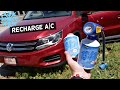 JAK NAŁADOWAĆ KLIMATYZACJĘ W VW TIGUAN KLIMATYZACJA WIEJE GORĄCO CIEPŁO NAPRAWA