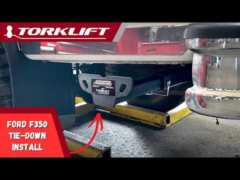 How to Install Torklift R3501 Rear Camper Tie-Downs on Ford F-350