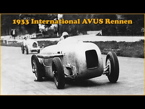 1933 International AVUS Race (RARE FOOTAGE)