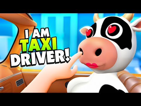 I AM TAXI DRIVER and I DRIVE Crazy People Around in VR!