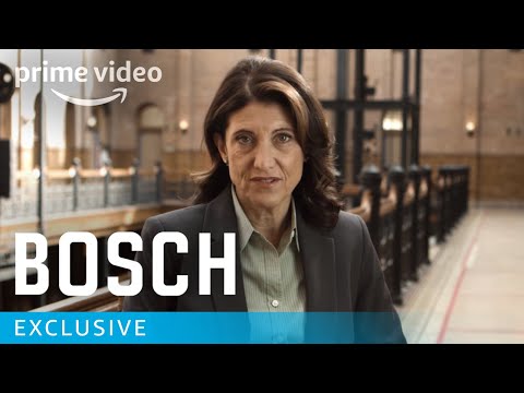 afbeelding Bosch Season 4 - Exclusive: Behind the Scenes Interview with Amy Aquino | Prime Video