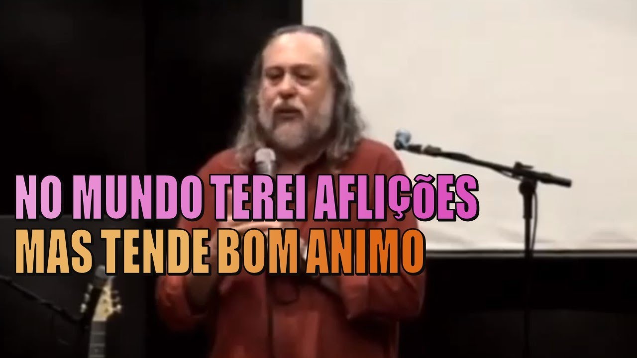 NO MUNDO TEREI AFLIÇÕES - PASTOR CAIO FABIO