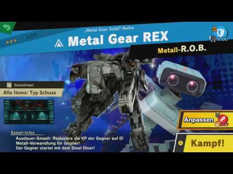 Super Smash Bros. Ultimate - Metal Gear REX