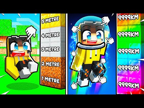 NEDEN 9.999.999 Metre Zıpladım? 🤔 | Minecraft