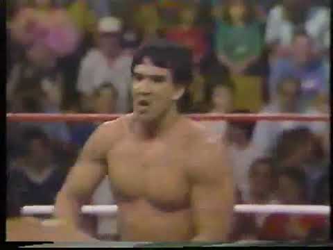 Knights Klassic - TITLE MATCH! Honky Tonk Man vs Ricky The Dragon Steamboat - 02 06 87