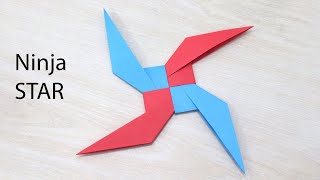 How to Make Origami Shuriken Ninja Star - Easy Origami Ninja Star
