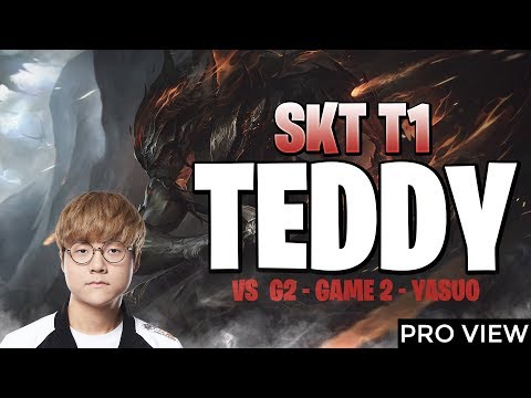 SKT Teddy PROVIEW | vs G2 Esports Worlds 2019 Semi-Finals Game 2
