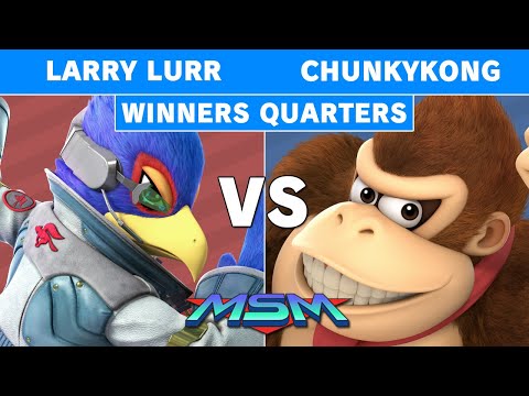 MSM Online 10 - Larry Lurr (Falco) Vs ChunkyKong (Donkey Kong) Winners Quarters - Smash Ultimate