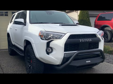 Go Rhino RC4 Bull Bar on my Toyota 4Runner TRD Pro! DISCOUNT LINK IN DESCRIPTION!