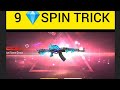 FREE FIRE NEW EVO GUN SPIN TRICK Free Fire New Faded Wheel Spin Trick