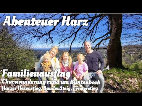 Chaotischer Familienausflug in Buntenbock | 3 Stempel der Harzer Wandernadel | Harz Mountains