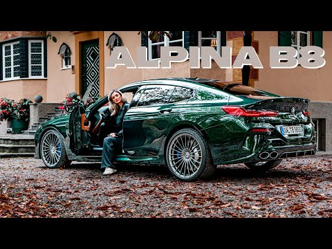 ALPINA B8 Gran Coupé (2023) - 621 PS in Alpina Grün - NinaCarMaria