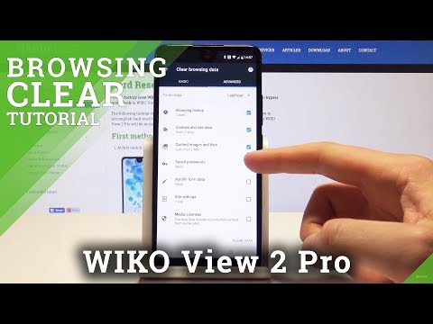 How to Clear Browser in WIKO View 2 Pro - Delete History / Reset Browser