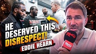 "He Ain’t GOAT!" Eddie Hearn CONFRONTS Crawford in Heated Post Retirement Clash!