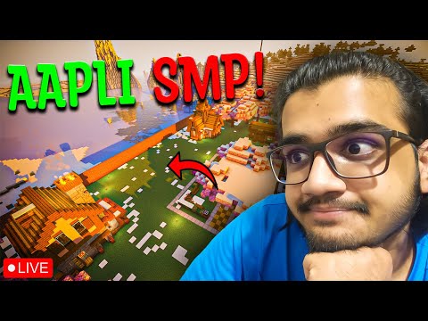 EPIC MINECRAFT SERVER GAMEPLAY LIVE 🔥 | AAPLI SMP | HINDI