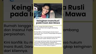 Keinginan Inara Rusli di Tengah Proses Perceraian Insanul Fahmi dan Mawa Diungkap Kuasa Hukum