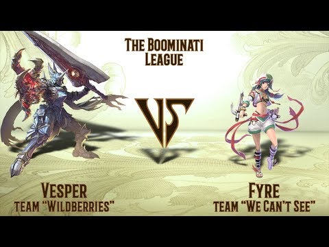 Vesper (Nightmare) VS Fyre (Talim) - The Boominati League (15.05.2020)