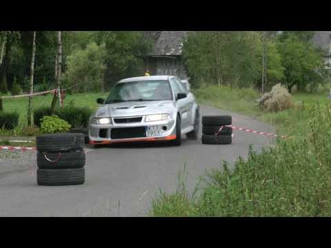 1 RallySprint Wiśniowa 2013 - Stanisław Lassak / Jan Galica - Mitsubishi Lancer Evo VI