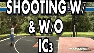 Shooting With and Without the IC3 Basketball Rebounder
