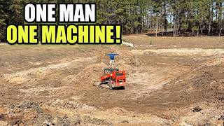 I Built A ONE MILLION Gallon Pond With Rental Equipment!