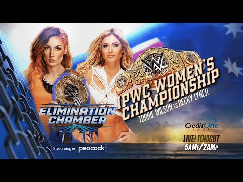 Becky Lynch vs Torrie Wilson | IPWC Women's Championship | WWE Elimination Chamber | WWE 2K23