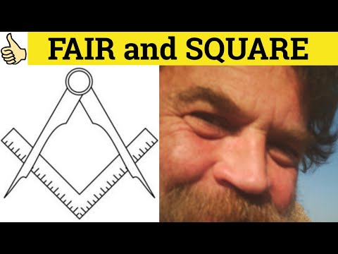 🔵 Fair and Square - Fairly and Squarely Meaning - Fair and Square Examples - English Idioms