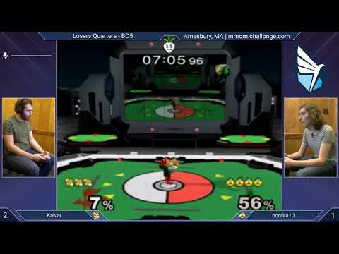 MMOM167 SSBM - Kalvar (Fox, Marth) vs. bonfire10 (Sheik) - Melee LQF