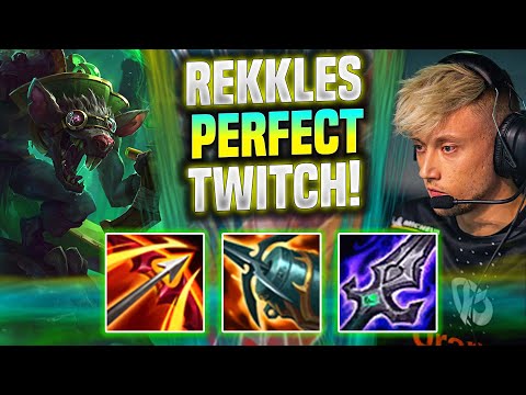 REKKLES PERFECT GAME WITH TWITCH! - KC Rekkles Plays Twitch ADC vs Sivir! | Season 2022